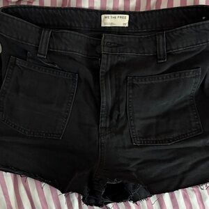 We The Free Dark Jean Shorts